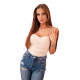 Women's brown blouse Tina 31604