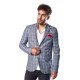 Men's checked jacket Danil MX0566