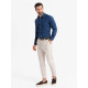Men's denim dark blue shirt Mant V1 OM-SHDS-0180