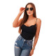 Women's black blouse Tina