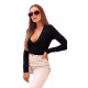 Women's black flatform Anita
