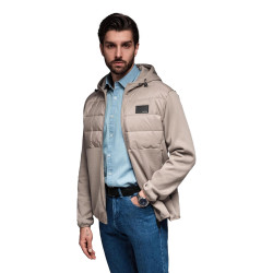 Vyriška rusvos spalvos striukė Munt