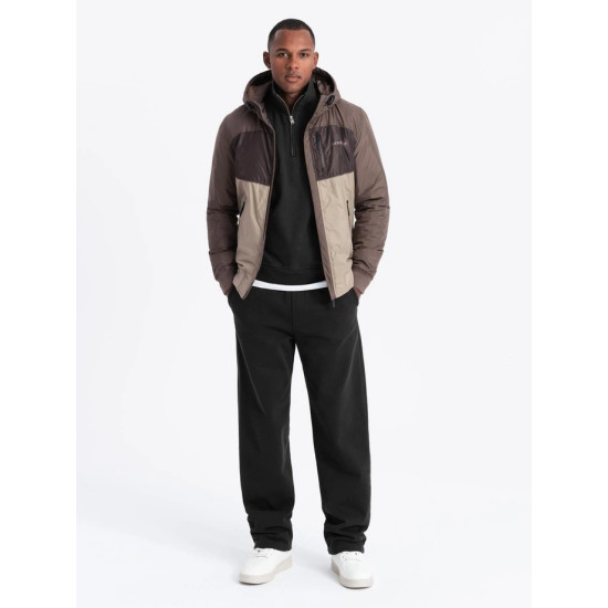 Men's brown jacket Inito V19 OM-JANP-0194 - For men Men's brown jacket Inito V19 OM-JANP-0194
