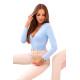 Women's blue flatform Anita