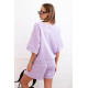 Moteriškas violetinės spalvos komplektas Nika 32233 - Moterims Moteriškas violetinės spalvos komplektas Nika 32233