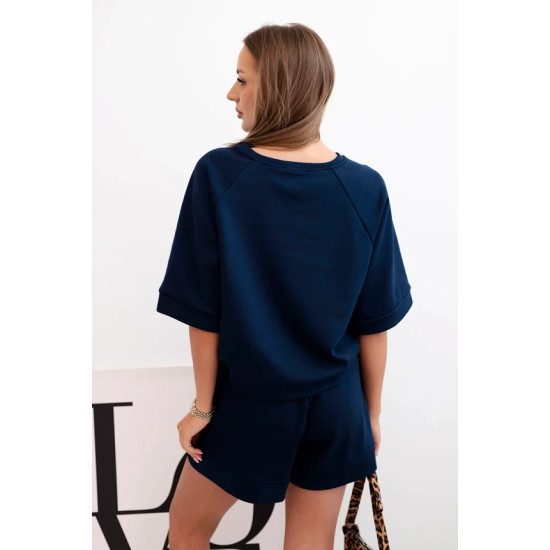 Women's dark blue set Nika 32232 - For women Women's dark blue set Nika 32232