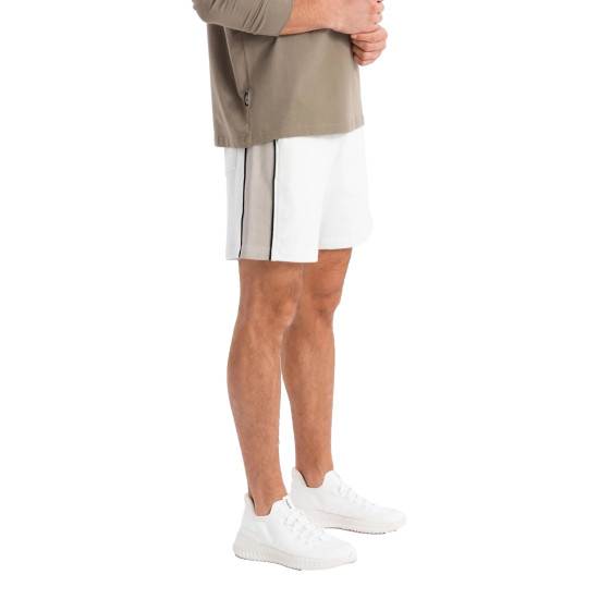 Miesten valkoiset shortsit Edman V1 OM-SRSK-0182