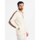 Men's brownish high neck jumper Olin V3 OM-SSZP-0219 - Jumpers Men's brownish high neck jumper Olin V3 OM-SSZP-0219