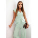Women's mint set with vest and wide trousers Anda 32007 - For women Women's mint set with vest and wide trousers Anda 32007