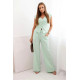 Women's mint set with vest and wide trousers Anda 32007 - For women Women's mint set with vest and wide trousers Anda 32007