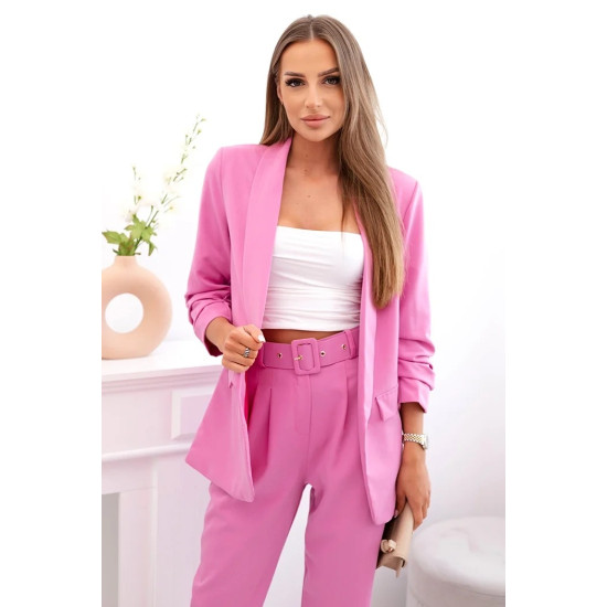 Elegantiškas moteriškas rožinės spalvos komplektas Silva 32188 - Moterims Elegantiškas moteriškas rožinės spalvos komplektas Silva 32188