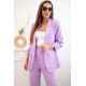Elegantiškas moteriškas violetinės spalvos komplektas Silva 31817 - Moterims Elegantiškas moteriškas violetinės spalvos komplektas Silva 31817