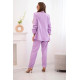 Elegantiškas moteriškas violetinės spalvos komplektas Silva 31817 - Moterims Elegantiškas moteriškas violetinės spalvos komplektas Silva 31817