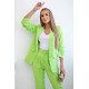 Elegantiškas moteriškas žalios spalvos komplektas Silva 29329 - Moterims Elegantiškas moteriškas žalios spalvos komplektas Silva 29329