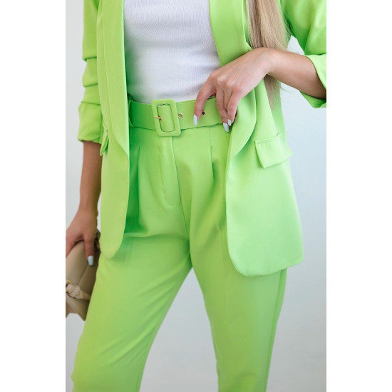 Elegantiškas moteriškas žalios spalvos komplektas Silva 29329 - Moterims Elegantiškas moteriškas žalios spalvos komplektas Silva 29329
