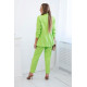 Elegantiškas moteriškas žalios spalvos komplektas Silva 29329 - Moterims Elegantiškas moteriškas žalios spalvos komplektas Silva 29329