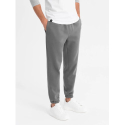 Unisex laisvalaikio tamsiai pilkos kelnės Argan Unisex laisvalaikio tamsiai pilkos kelnės Argan