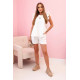 Women's white set Glossy 32332 - For women Women's white set Glossy 32332