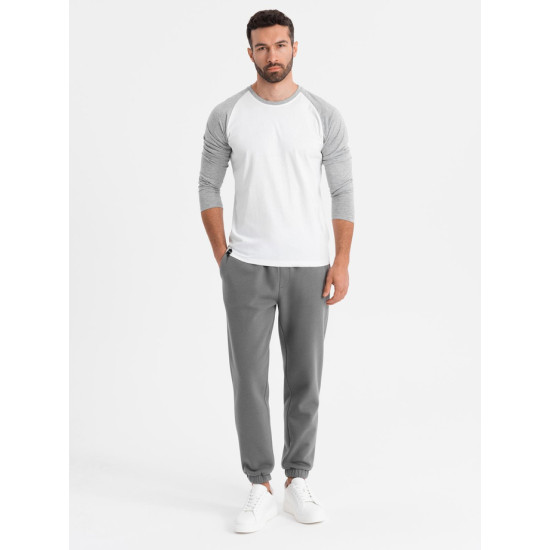 Unisex casual dark grey trousers Argan V18 OU-PSBC-0100 - Trousers Unisex casual dark grey trousers Argan V18 OU-PSBC-0100