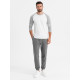 Unisex casual dark grey trousers Argan V18 OU-PSBC-0100 - Trousers Unisex casual dark grey trousers Argan V18 OU-PSBC-0100