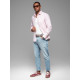 Men's pink shirt Adrian V1 OM-SHOS-0183