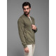 Men's khaki sweater Korn V1 OM-SSZP-0215 - For men Men's khaki sweater Korn V1 OM-SSZP-0215