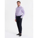 Men's purple shirt Adrian V2 OM-SHOS-0183 - For men Men's purple shirt Adrian V2 OM-SHOS-0183