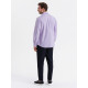 Men's purple shirt Adrian V2 OM-SHOS-0183 - For men Men's purple shirt Adrian V2 OM-SHOS-0183