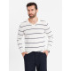 Men's long-sleeved polo shirt white Don V2 OM-POLS-0146 - T-shirt Men's long-sleeved polo shirt white Don V2 OM-POLS-0146