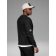 Men's black jumper Anum V1 OM-SSNZ-0187 - For men Men's black jumper Anum V1 OM-SSNZ-0187