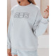 Women's light blue jumper Easy BY1516