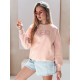 Women's pink jumper Easy BY1513