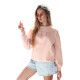Women's pink jumper Easy BY1513