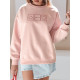 Women's pink jumper Easy BY1513