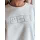 Women's grey jumper Easy BY1517