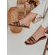 Women's brown slippers Stelsan ZY0855 - For women Women's brown slippers Stelsan ZY0855