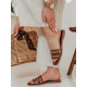 Women's brown slippers Stelsan ZY0855 - For women Women's brown slippers Stelsan ZY0855