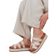 Moteriškos rusvos spalvos šlepetės Flip ZY0866 - Moterims Moteriškos rusvos spalvos šlepetės Flip ZY0866