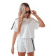 Moteriškas baltas komplektas Sport AY1136 - Moterims Moteriškas baltas komplektas Sport AY1136