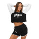 Women's black set Spoiled