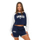 Women's dark blue set Spoiled