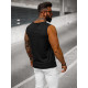 Sleeveless black men's t-shirt Look JS/99001