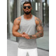 Men's sleeveless gray T-shirt Romul JS/99002