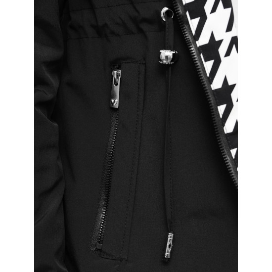 Moteriška juoda striukė Alant JS/16M9252/392 - Moterims Moteriška juoda striukė Alant JS/16M9252/392