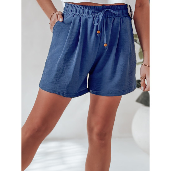 Moteriški mėlyni šortai Summer SY0434 - Moterims Moteriški mėlyni šortai Summer SY0434