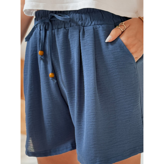 Moteriški mėlyni šortai Summer SY0434 - Moterims Moteriški mėlyni šortai Summer SY0434