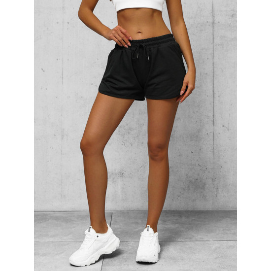 Women's black shorts Afra JS/8K1256/3Z - For women Women's black shorts Afra JS/8K1256/3Z