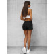 Women's black shorts Afra JS/8K1256/3Z - For women Women's black shorts Afra JS/8K1256/3Z