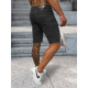 Men's black denim shorts Dovi NB/MP0315N - Shorts | Bridges Men's black denim shorts Dovi NB/MP0315N