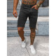 Men's black denim shorts Dovi NB/MP0315N - Shorts | Bridges Men's black denim shorts Dovi NB/MP0315N